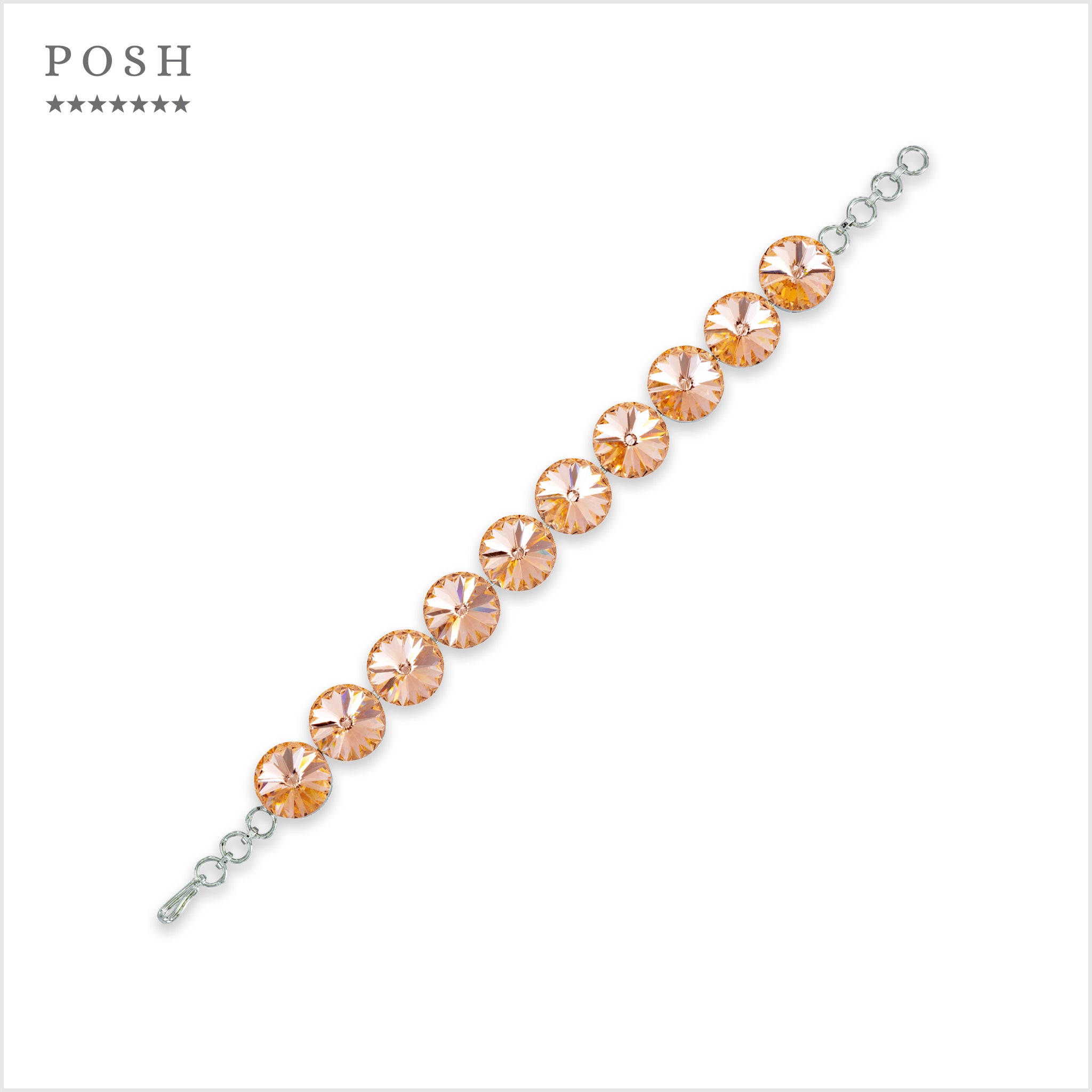 PRAO's Modish Rounded Chain Bracelet