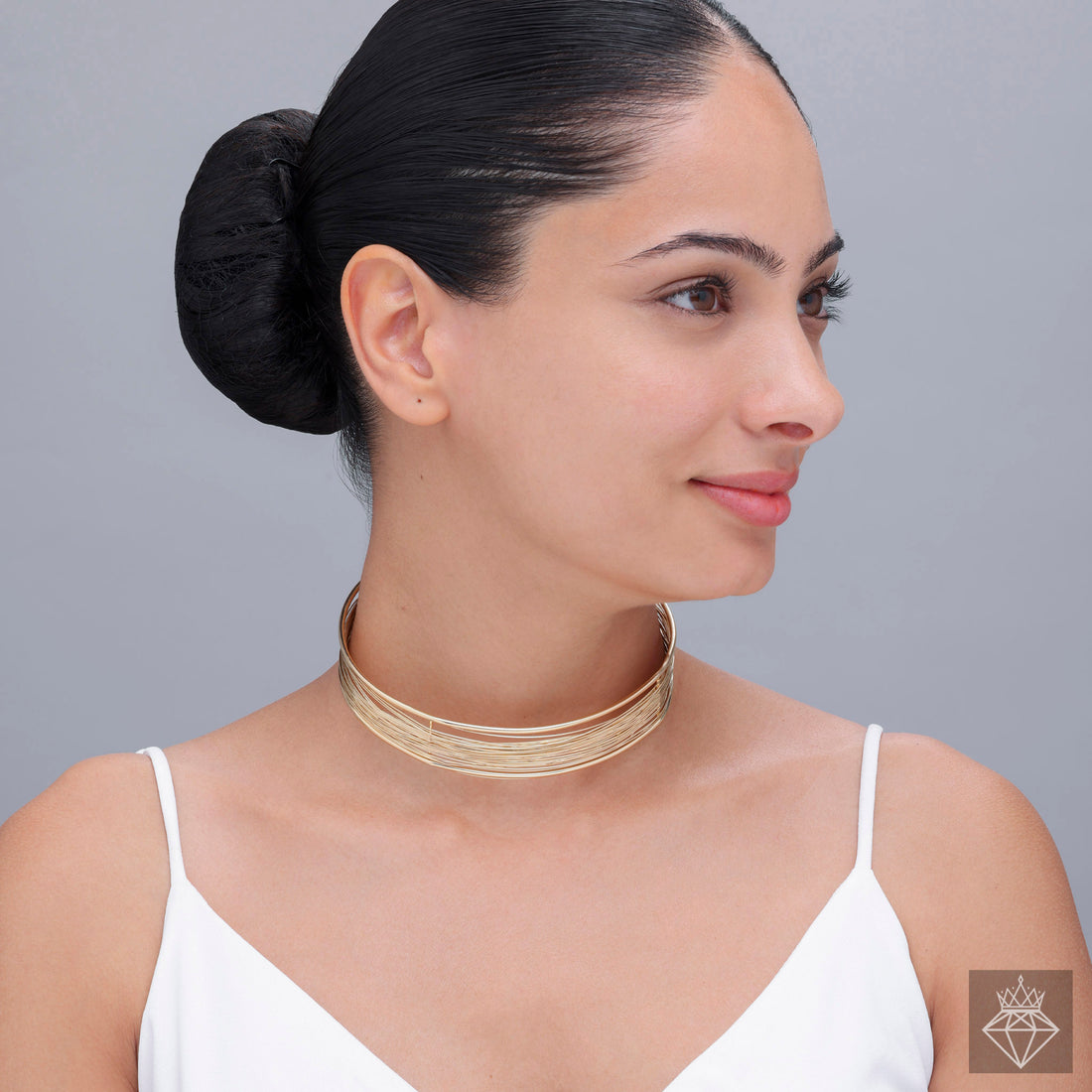 Bold Band: PRAO's Wired Hasli Broad Necklace