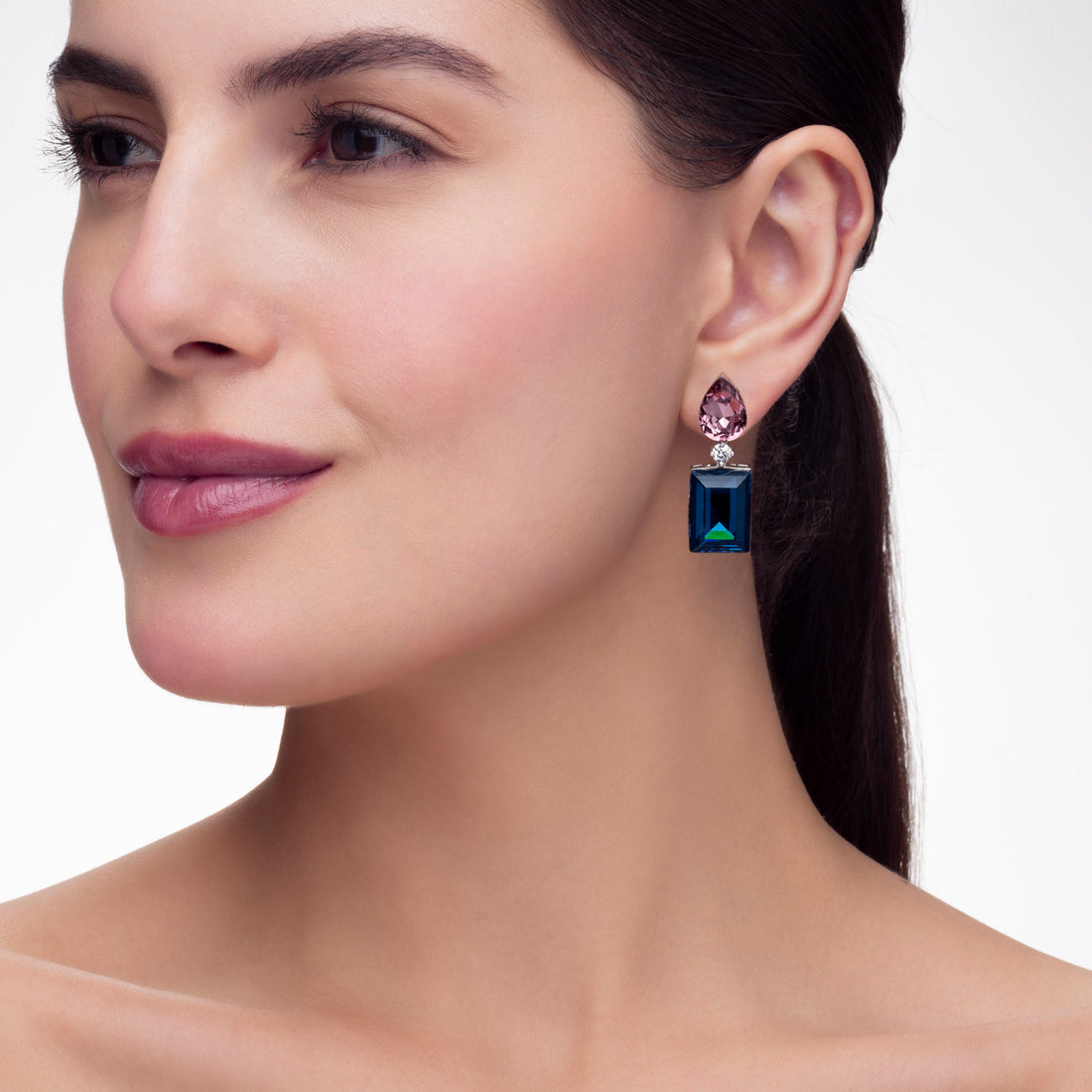 PRAO's Prestige: The Collection Emerald Stud Earrings