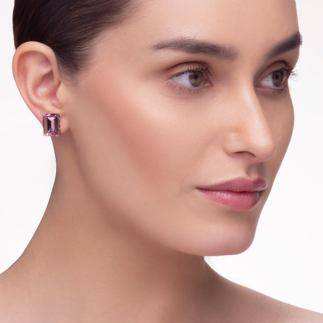 Elegant Finery Stud Earrings By PRAO