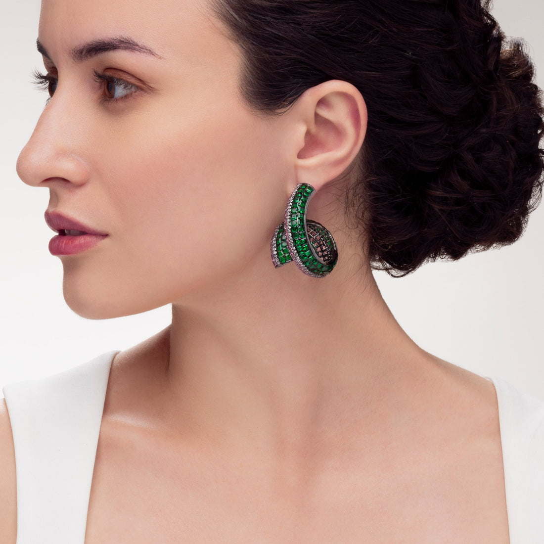 Spiral Fusion Earrings By PRAO