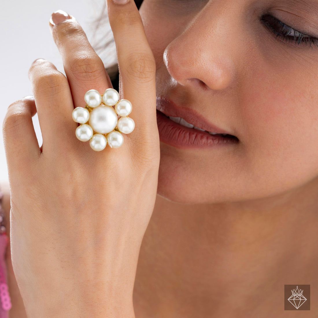 PRAO Oceanic Pearl Ring (Adjustable Size)