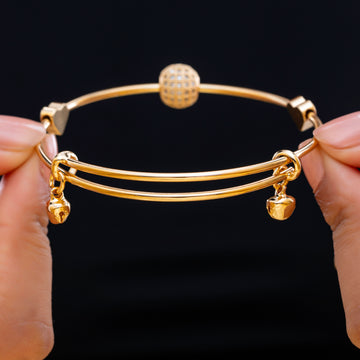 PRAO Anti-Tarnish Melodious Ghungroo Charm Bracelet
