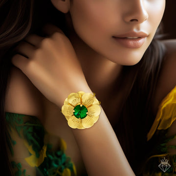 PRAO Anti-Tarnish Daffodil Bracelet