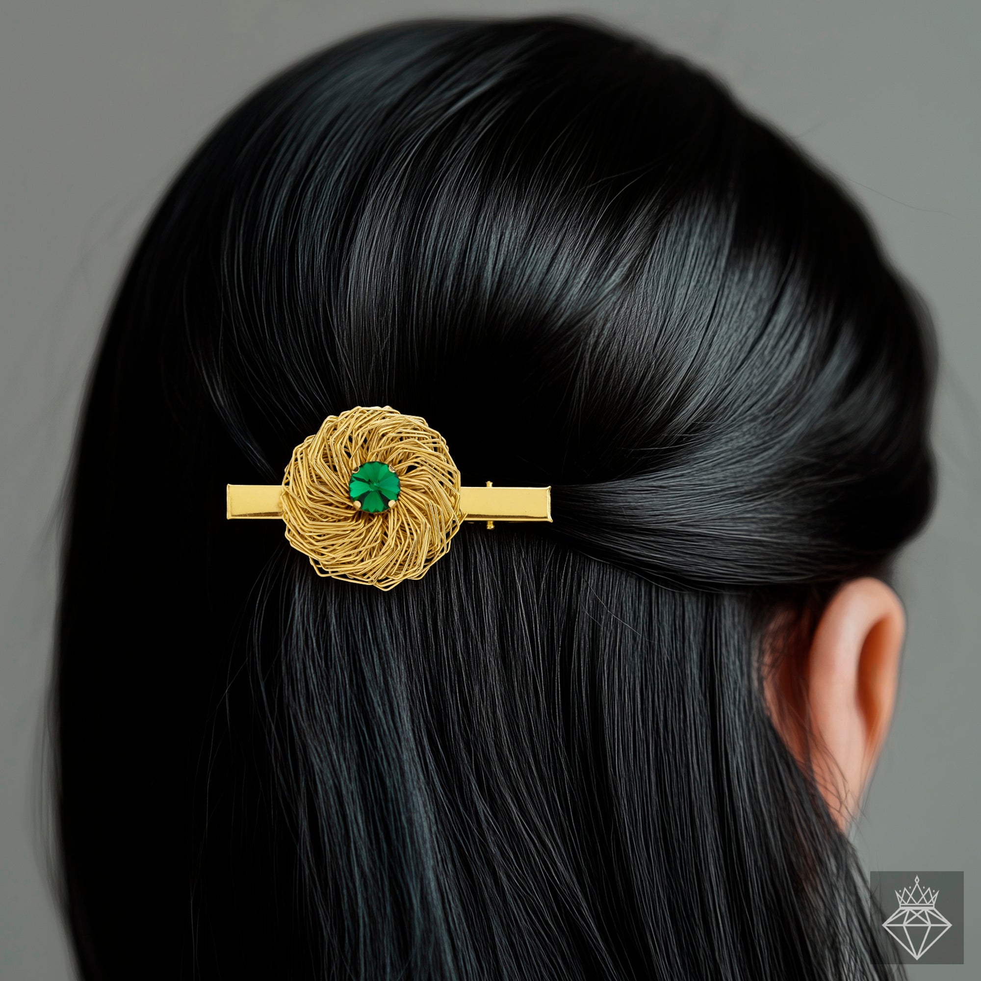 PRAO Anti-Tarnish Nest Hairpin✨