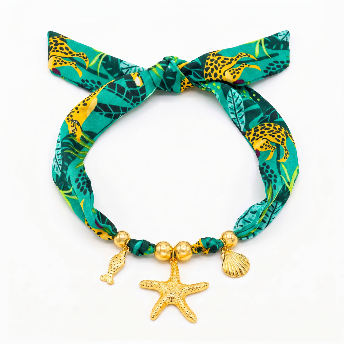 PRAO Necklace Anti-Tarnish Marine Charm Choker