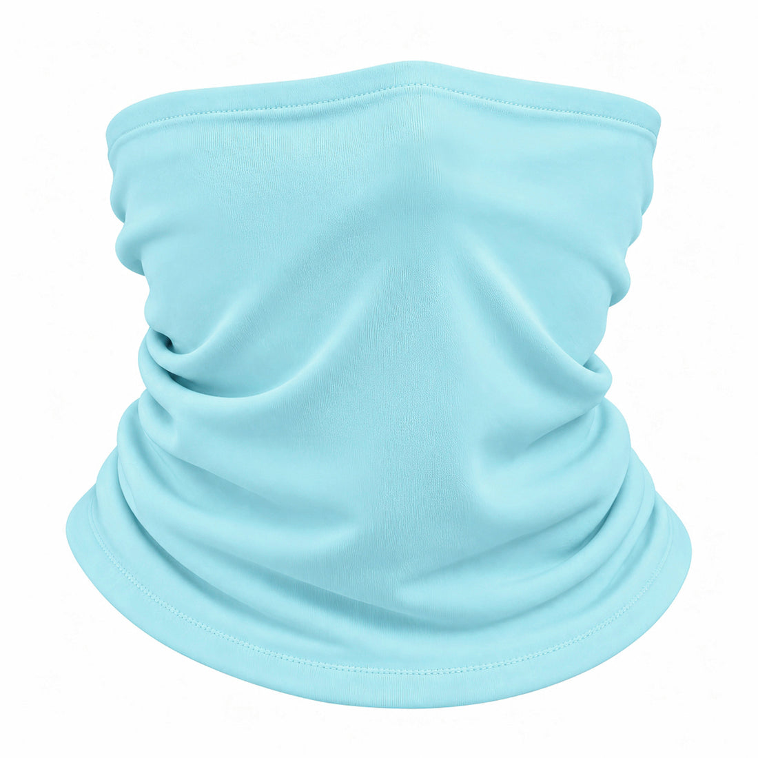 PRAO Neck Gaiter Light Blue Face Covering