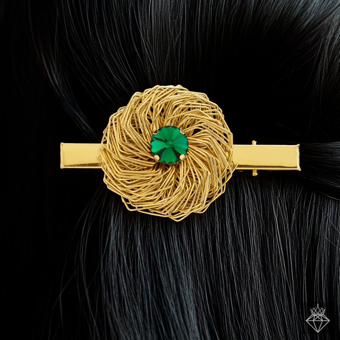 PRAO Anti-Tarnish Nest Hairpin✨