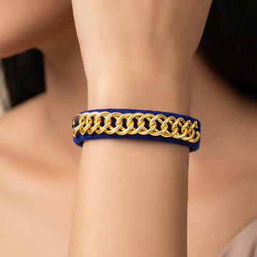 PRAO Bracelet Anti-Tarnish Denim Chain (Adjustable Size)