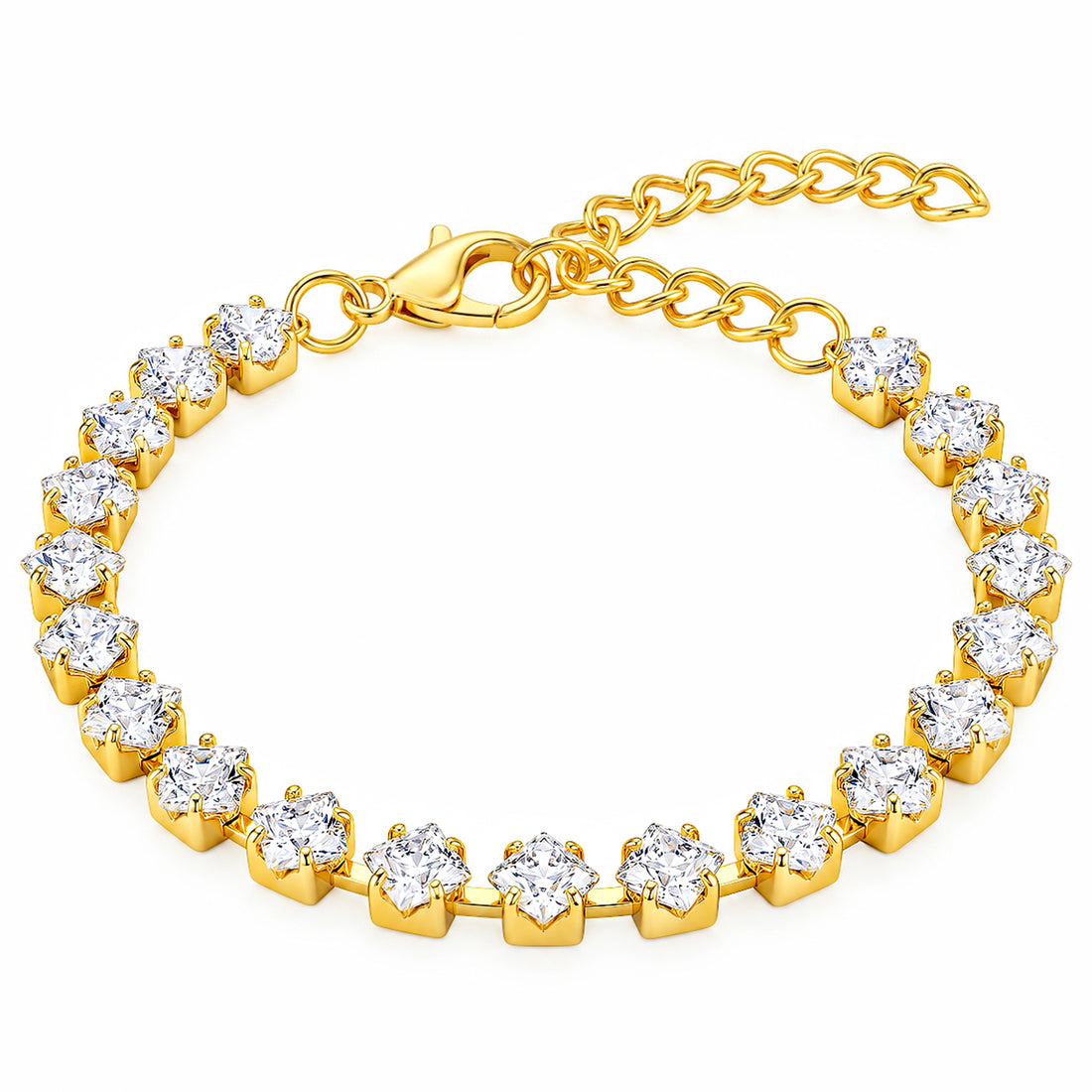 PRAO Bracelet Anti-Tarnish Star Crystal (Adjustable Size)