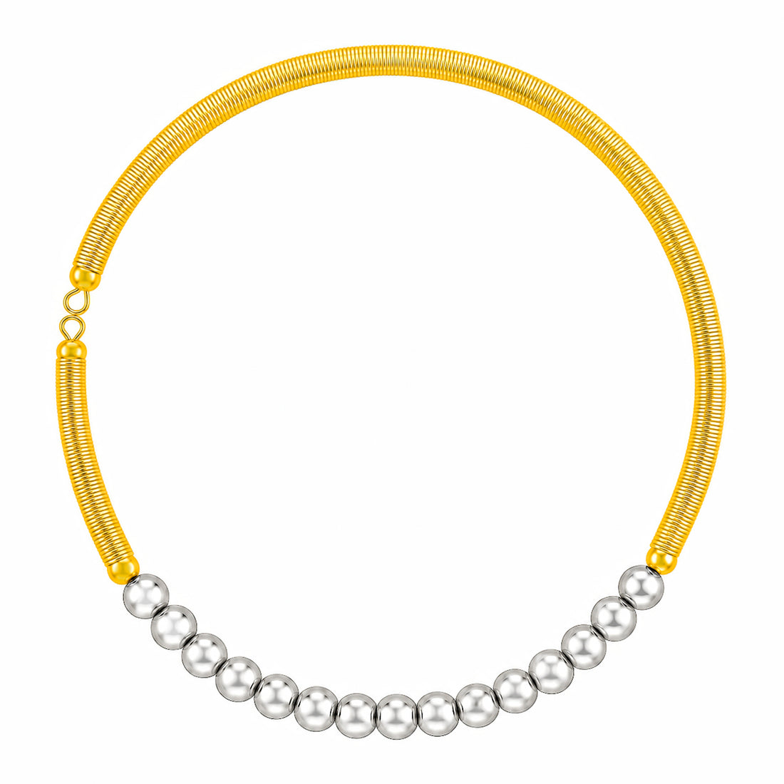 PRAO Necklace Anti-Tarnish Statement Set