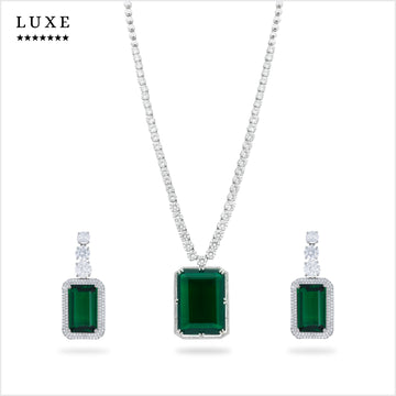 PRAO'S Grandiose Emerald Brilliance Duo