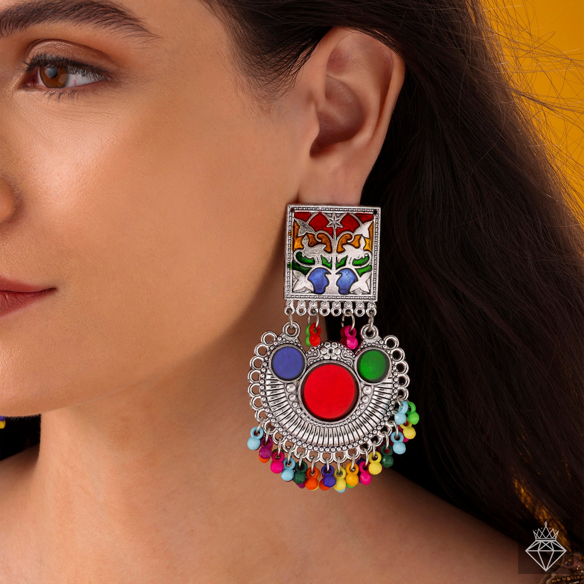 Culture Kaleidoscope: PRAO Ethnic Statement Earrings