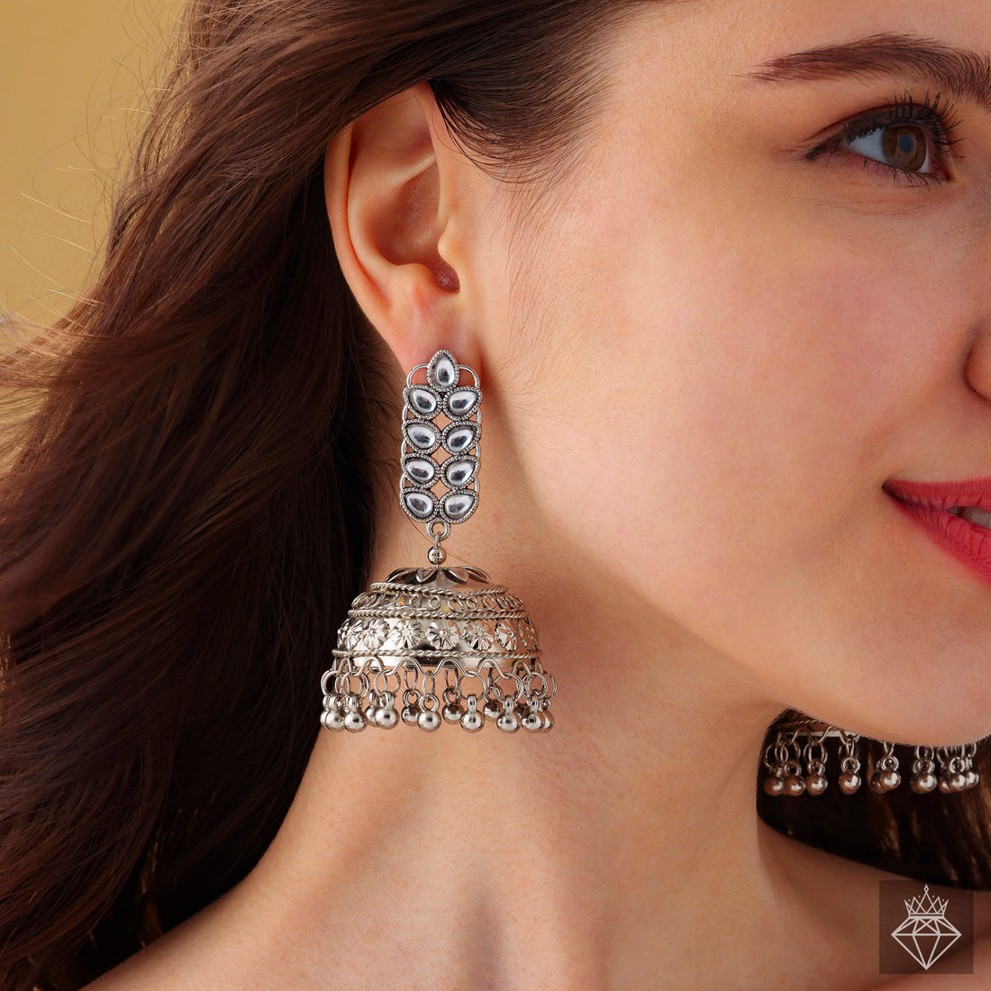 Jeweled Jingles: PRAO Ghungroo Earrings