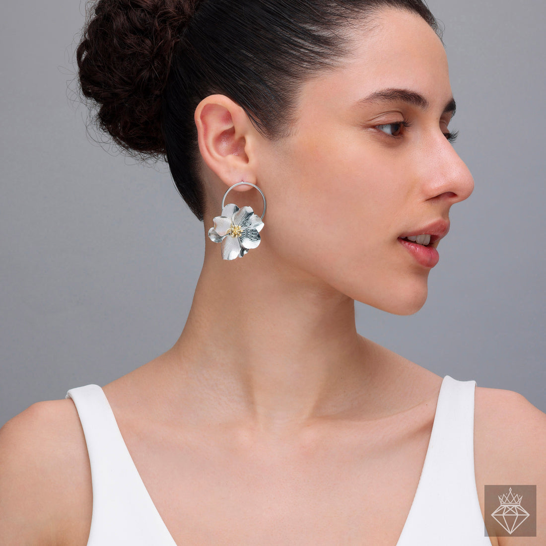 Ring of Petals: Bold Statement Earrings By PRAO