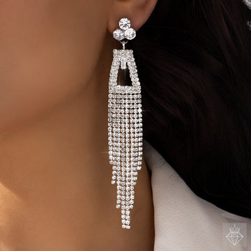 PRAO Anti-Tarnish Crystals Danglers✨