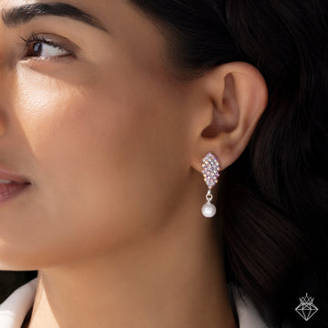PRAO Anti-Tarnish Mini Crystal Danglers✨