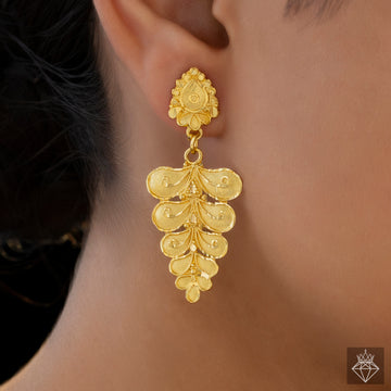 PRAO Anti-Tarnish Golden Danglers✨