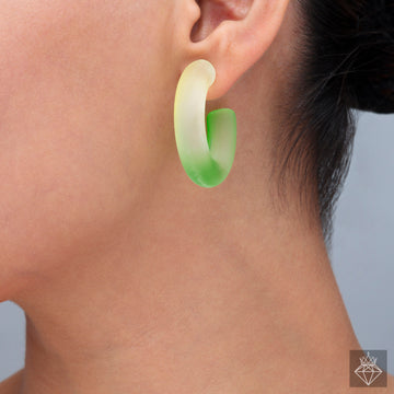 Bold Simplicity Hoop Earrings By PRAO