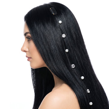 PRAO Hair Tinsel Anti-Tarnish Celestial Pearl Charms
