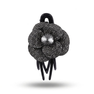 PRAO Hair Claw Clip Crystal Flower