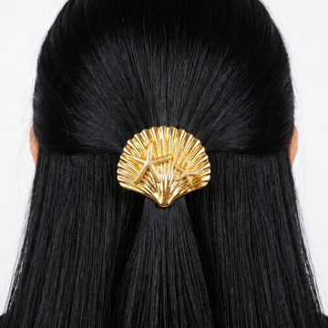 PRAO Hair Clip Anti-Tarnish Starfish Shell