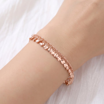 PRAO Bracelet Anti-Tarnish Coin Charm Chain (Adjustable Size)