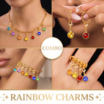 PRAO RAINBOW CHARMS COMBO ✨ Complete Set