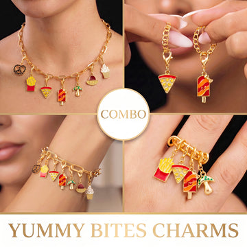 PRAO YUMMY BITES CHARMS COMBO ✨ Complete Set