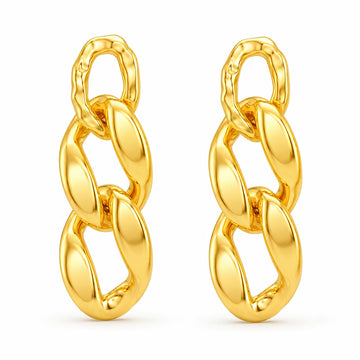 PRAO Earrings Chunky Chain Dangles