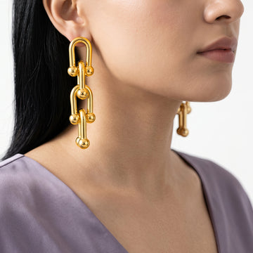 PRAO Earrings U-Link Dangles