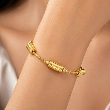 PRAO Bracelet Anti-Tarnish Snake Chain (Adjustable Size)