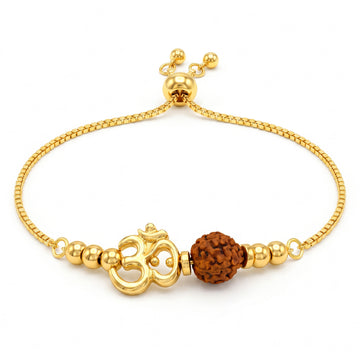 PRAO Bracelet Anti-Tarnish Gold Plated Divine (Adjustable Size)