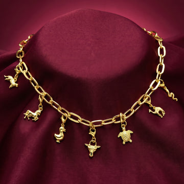 PRAO Necklace Anti-Tarnish Animal Charms