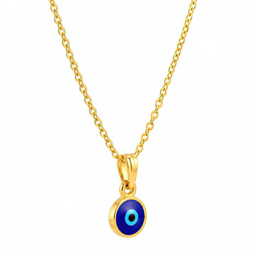 PRAO Necklace Anti-Tarnish Blue Evil Eye
