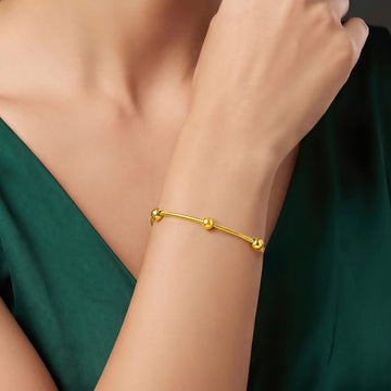 PRAO Bracelet Anti-Tarnish Heart Chain (Adjustable Size)