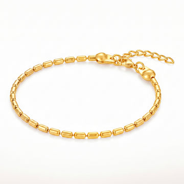 PRAO Bracelet Anti-Tarnish Ball Bar Chain (Adjustable Size)