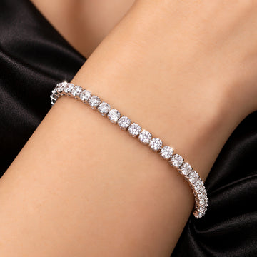 PRAO Bracelet Anti-Tarnish Classic Tennis (Adjustable Size)