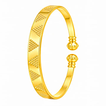 PRAO Bracelet Anti-Tarnish Geometric Triangle Beaded (Adjustable Size)