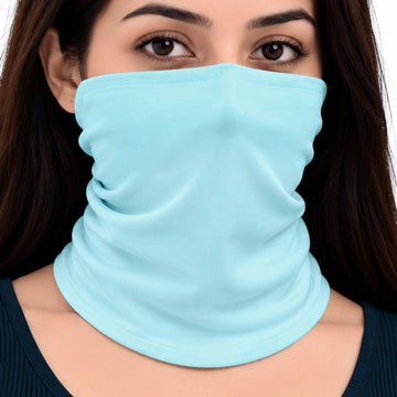 PRAO Neck Gaiter Light Blue Face Covering