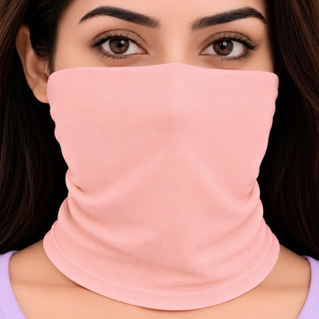 PRAO Neck Gaiter Blush Pink Face Covering