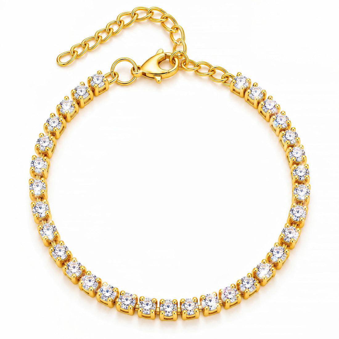 PRAO Bracelet Anti-Tarnish Gold Plated AD (Adjustable Size)