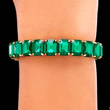 PRAO Anti-Tarnish Emerald Bracelet✨