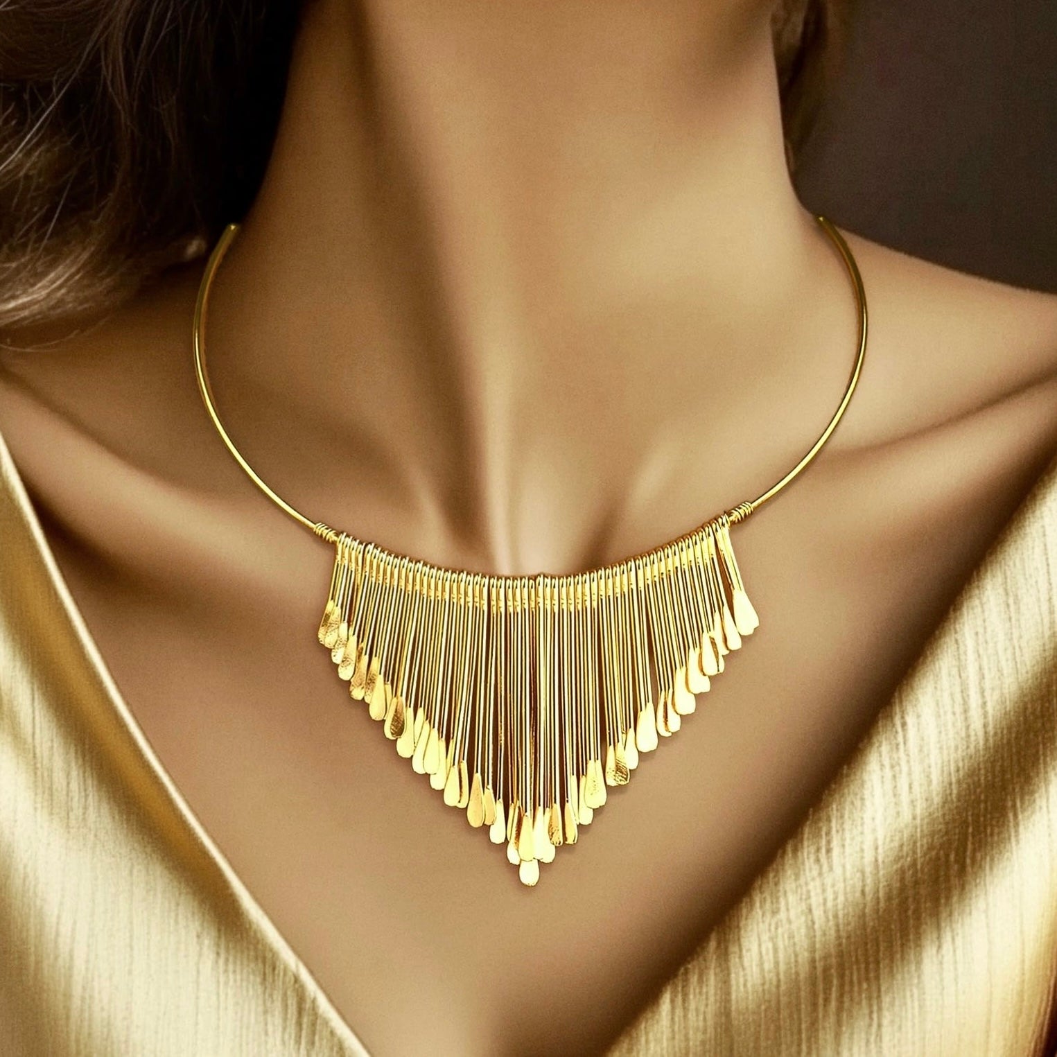 PRAO Anti-Tarnish Gold Plated Necklace✨