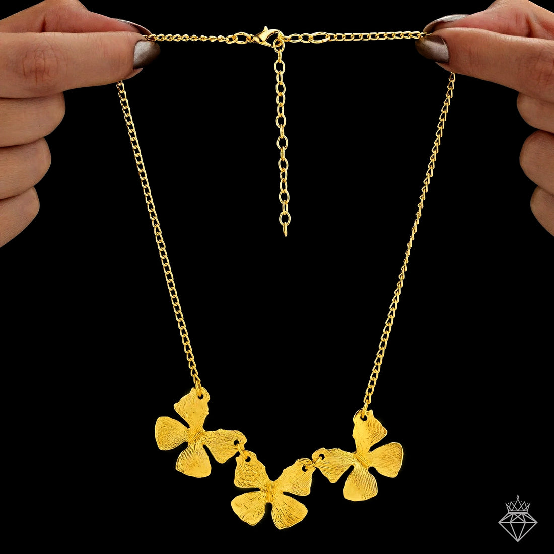PRAO Anti-Tarnish Butterfly Necklace With Earrings✨