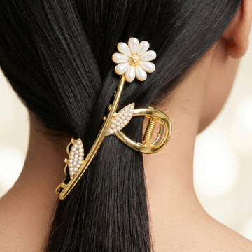 PRAO Hair Clutcher Pearl Daisy