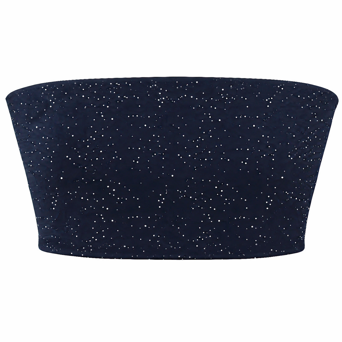 PRAO Bandeau Top Navy Blue Speckled Pattern (Bust Size 30–34)