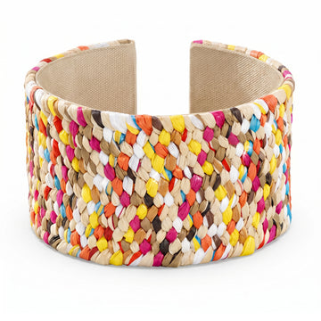 PRAO Bracelet Multicolour Raffia (Adjustable Size)