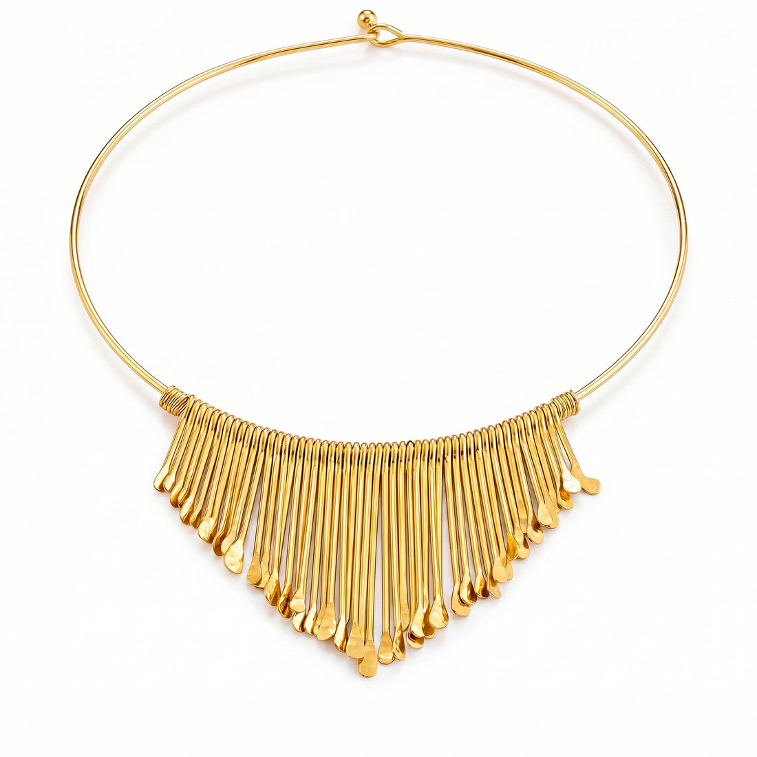 PRAO Necklace Anti-Tarnish Golden Hasli