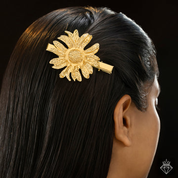 PRAO Anti-Tarnish Sunflower Hairpin✨